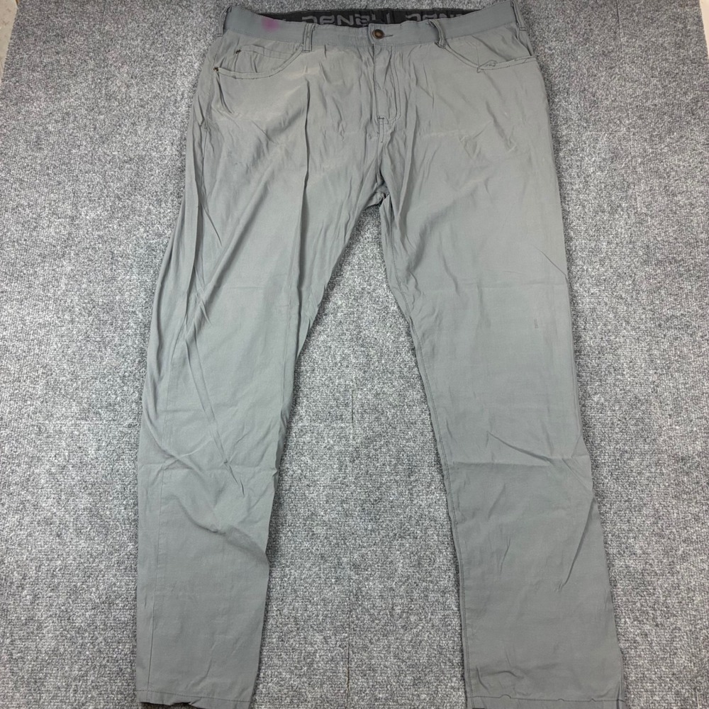 Denali Mens Gray Outdoor Hiking Performance Pants 38x32 Utility Trail Trousers